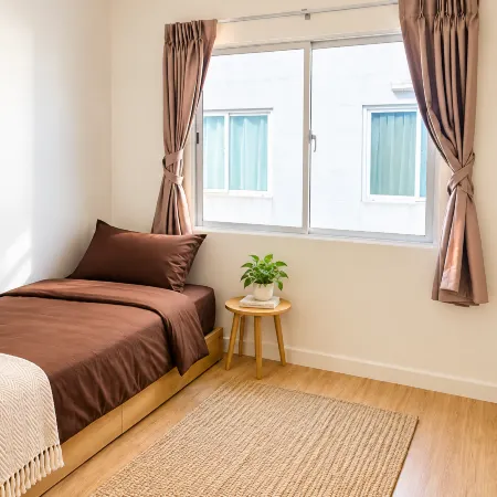 Spacious 3-Bedroom House with Shared Pool Near Mega Bangna and Suvarnabhumi