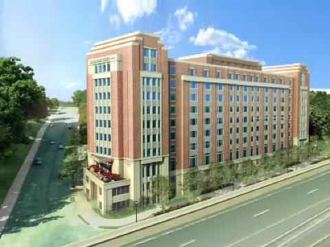 Homewood Suites by Hilton Arlington Rosslyn Key Bridge Hotels near US Marine Corps War Memorial