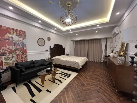 Cat Cookies Who Love Coffee Apartment (Jinan Road) Отели рядом с достопримечательностью «Huangsong Daguan Xingkong Keji Art Museum»