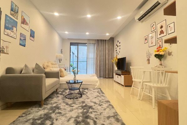 Millennium Apt-Balcony-Near D1-Netflix-Ivyhouse(Căn hộ 100 m² 1 phòng ngủ, 1 phòng tắm riêng ở Quận 4)_3
