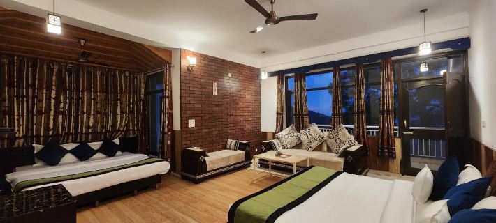 Blossom Resort Kasauli ソランのホテル
