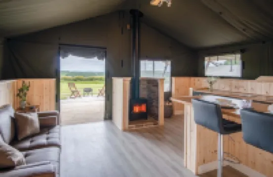 Paviland - Safari Glamping Tent - Llangennith