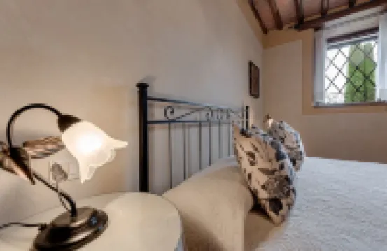 Wonderful apartment in a Tuscan farmhouse with swimming pool and panoramic terrace