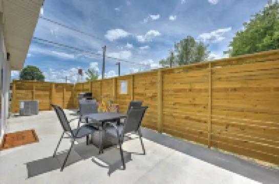 .2 miles to Downtown Rogers on the Railyard bike trail