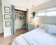 Walk to the beach or relax and grill outdoors in the amazing yard!