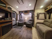 Private Rustic Creekside RV+15 Min Drive to Beach Fenced Parking Lot Hotels in Wright