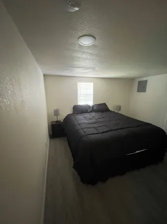 Cozy cabin with 1 bedroom and WiFi, AC & located on 40 acres with great views.