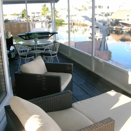Bayside Cottage with Dock and boat