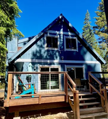Luxury Tahoe A-Frame walking distance to lake