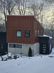 Stunning modern cabin high on a ridge with sunrise and sunset views!