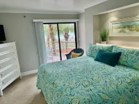 Closest Villamare Condo to the Beach! With Extra Large Living Area
