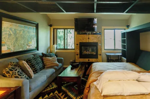 Ski In/Out Newly updated studio near Main St!