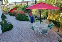 Private pool, spa, waterfall, firepit, BBQ, tennis, gym, hiking trails, casino