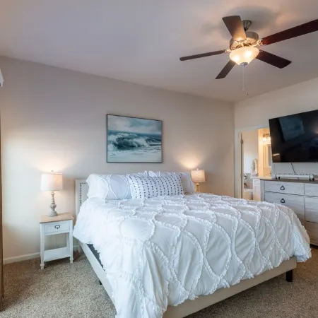Modern 4Br / 4BA Beach Home • 360 View Rooftop Firepit • All King Beds - Garage