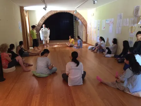 Romantic apartment with a view over the Tiber Valley