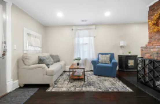 Newly renovated Victorian home with beautiful features in quiet neighborhood.