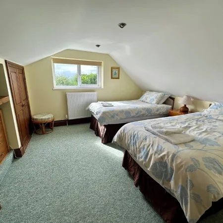 Two bedroom holiday cottage in a quiet rural location.