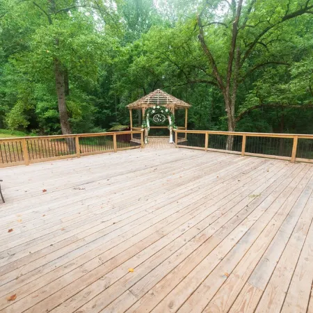 Vintage charm meets modern comfort in this historic 1850s cabin at Lake Hartwell