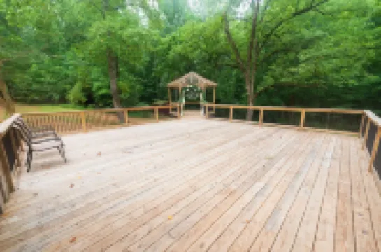 Vintage charm meets modern comfort in this historic 1850s cabin at Lake Hartwell