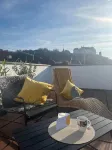 Above the rooftops of Landshut's old town