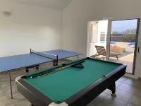 Casa Jemma is a unique Sea Front 4 bedroom villa with 12x4  pool and games room