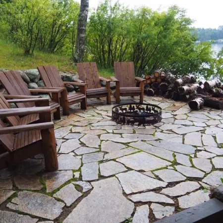 Lake Home on the North side of Rush Lake, Faces South With A beautiful View!