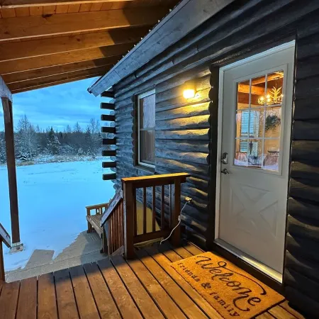 Cozy 1-bedroom cabin with AC, WiFi & garage in charming Ironwood