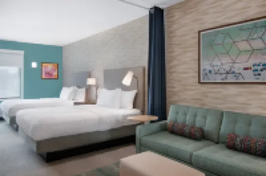 ホーム 2 スイーツ バイ ヒルトン ジャクソンビル ダウンタウン カマー・ミュージアム・オブ・アート & ガーデンズ周辺のホテル