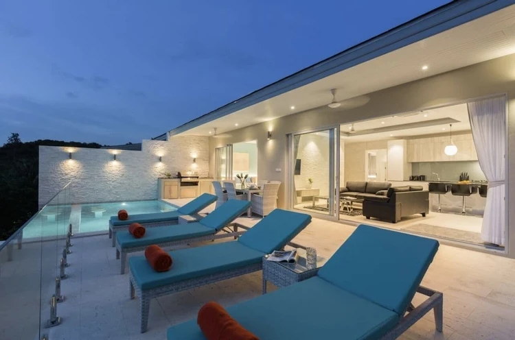 รูปภาพของออร่าวิลล่า 3 ห้องนอนพร้อมวิวทะเล SDV009 บาย สมุยดรีมวิลล่า