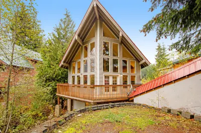 Sunny, Ski-in/Ski-Out Getaway w/ Free WiFi, Mountain Views, & a Game Room