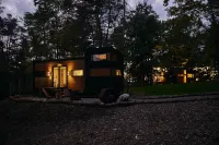Modern Tiny Houses and Geodesic Domes - Stunning Nature Retreat