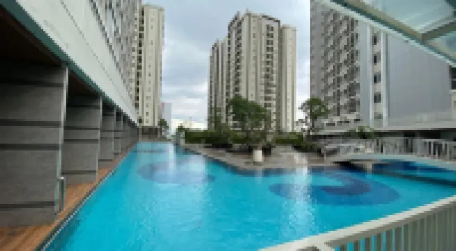 Wooden Accents Studio For 2 Pax At Pacific Garden Campus Town Apartment