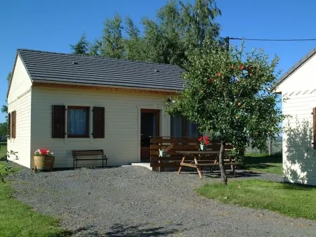 Chalet with superb mountain views, very central.