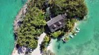 A rare combination of central location and private island seclusion