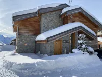 Chalet Jepima ALPE D'HUEZ Apartment 6 people 100m from the slopes with view