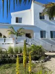 Secluded house on private beach