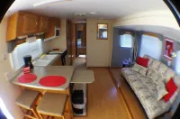 RV on private lot with pool 10 min walk to the beach