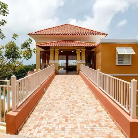 Caribbean Condo with Marina, Pool & Ocean View! 3 Minutes from Seven Seas Beach.