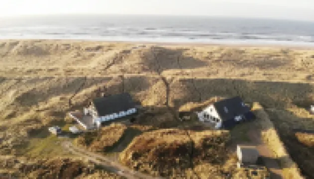 Fantastic! House Bassekrej is situated in the dunes on the wide sandy beach.