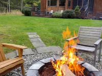 Lake Front Heated Floors Romantic Hot Tub Firepit Foosball Ski Screen Porch Boat Hotels in Highland