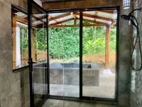 A tranquil Balinese-inspired jungle oasis