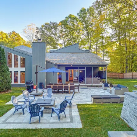 7 Mi to Skiing: Lake George Home w/ Large Patio