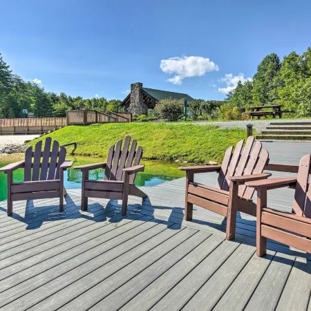 Blue Ridge Mountain Gem w/ Deck & Community Perks