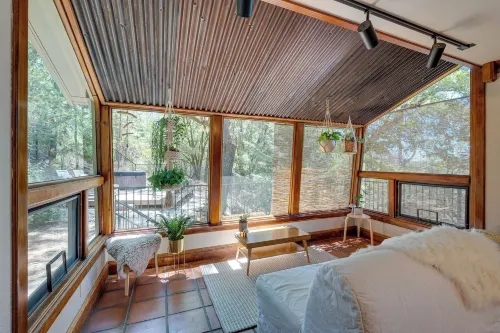 鬱鬱葱葱的山景與山河景色的美景美景！ - 鄉村度假屋