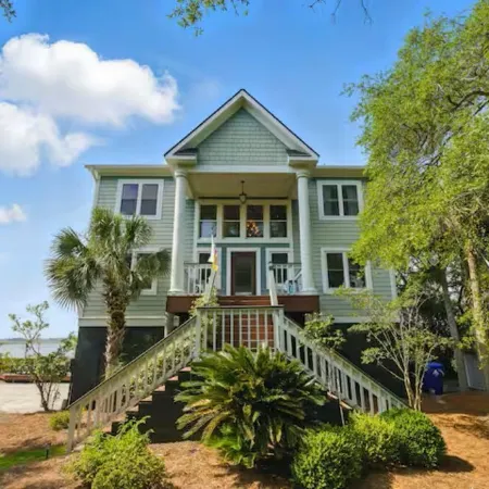 4-Bedroom Deep Waterfront Home with Private Dock and Dazzling Sunset Views!