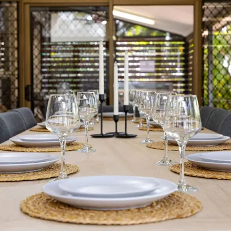Nature s Nest Pool Spa Outdoor Kitchen Dining