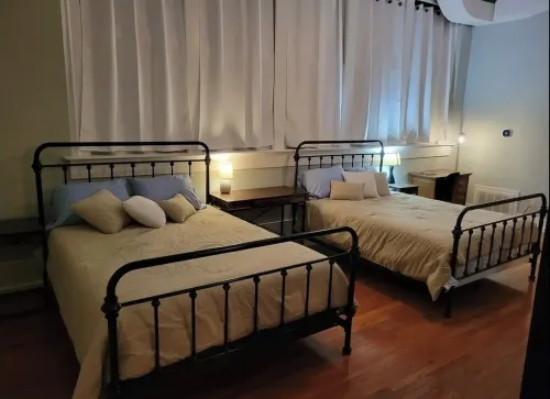 Renovated schoolhouse loft