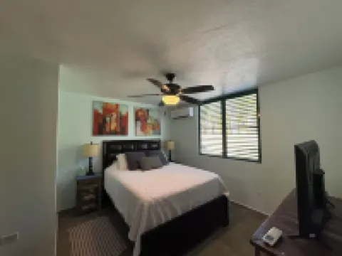 Beachfront Garden Apartment with Ocean View. This unit is fully equipped.