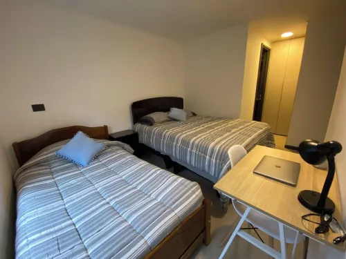 Coastal apartment, steps from the beach. Heated swimming pool, jacuzzi and patio