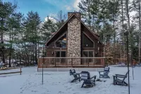 Private Modern Riverfront Ski Chalet - Near Gore Mountain and Lake George